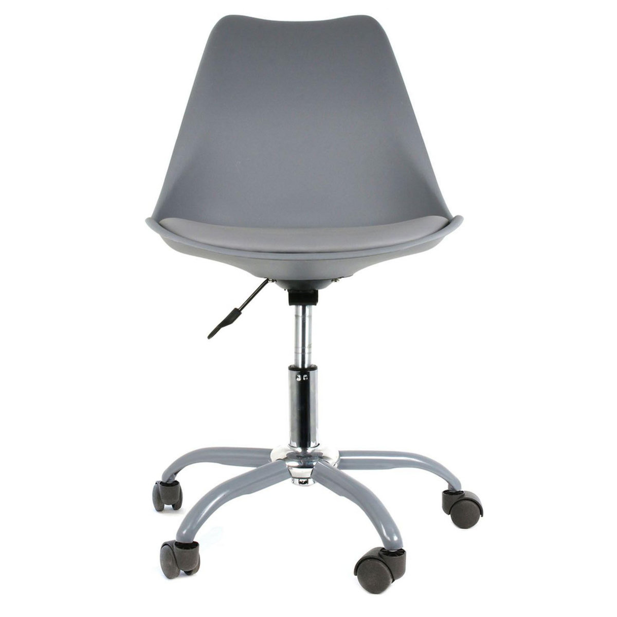 The Home Deco Factory Chaise de bureau à roulettes design Kiruna