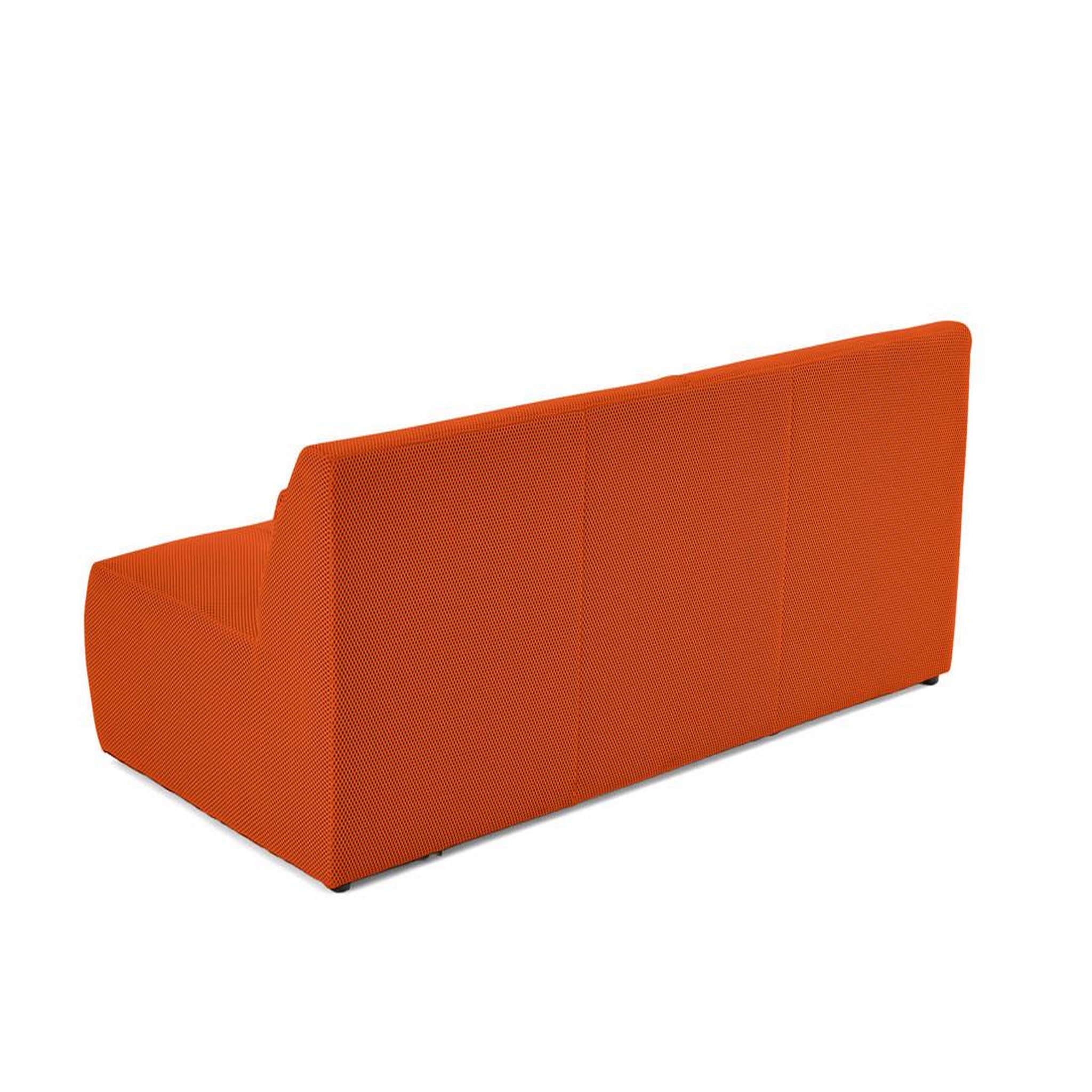 Voir la diapositive 4 : LISA DESIGN Onyx - canapé droit 3 places - en tissu mailles 3d
