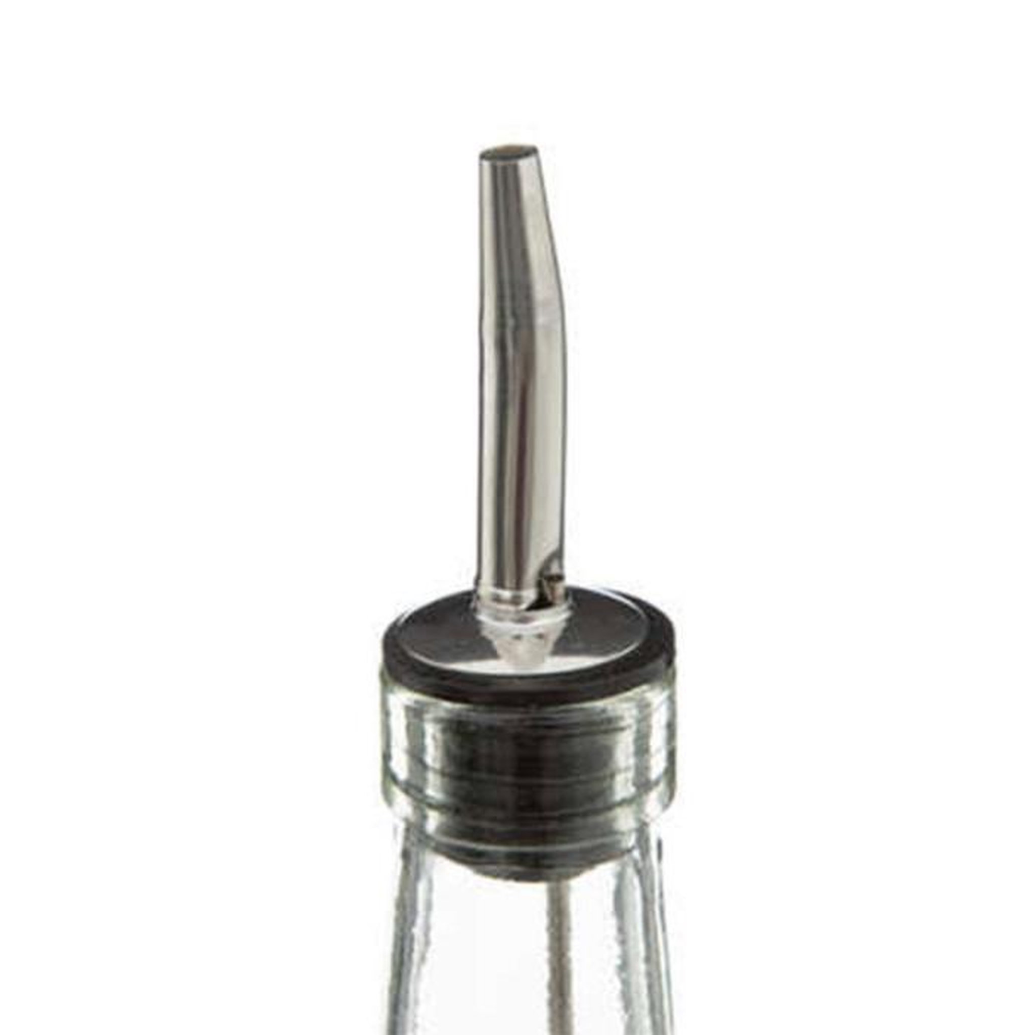 Voir la diapositive 4 : FIVE Set huile & vinaigre  bambou  32cm transparent