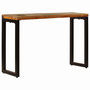 Voir la diapositive 2 : VIDAXL Table console 120x35x76 cm Bois de recuperation solide et acier