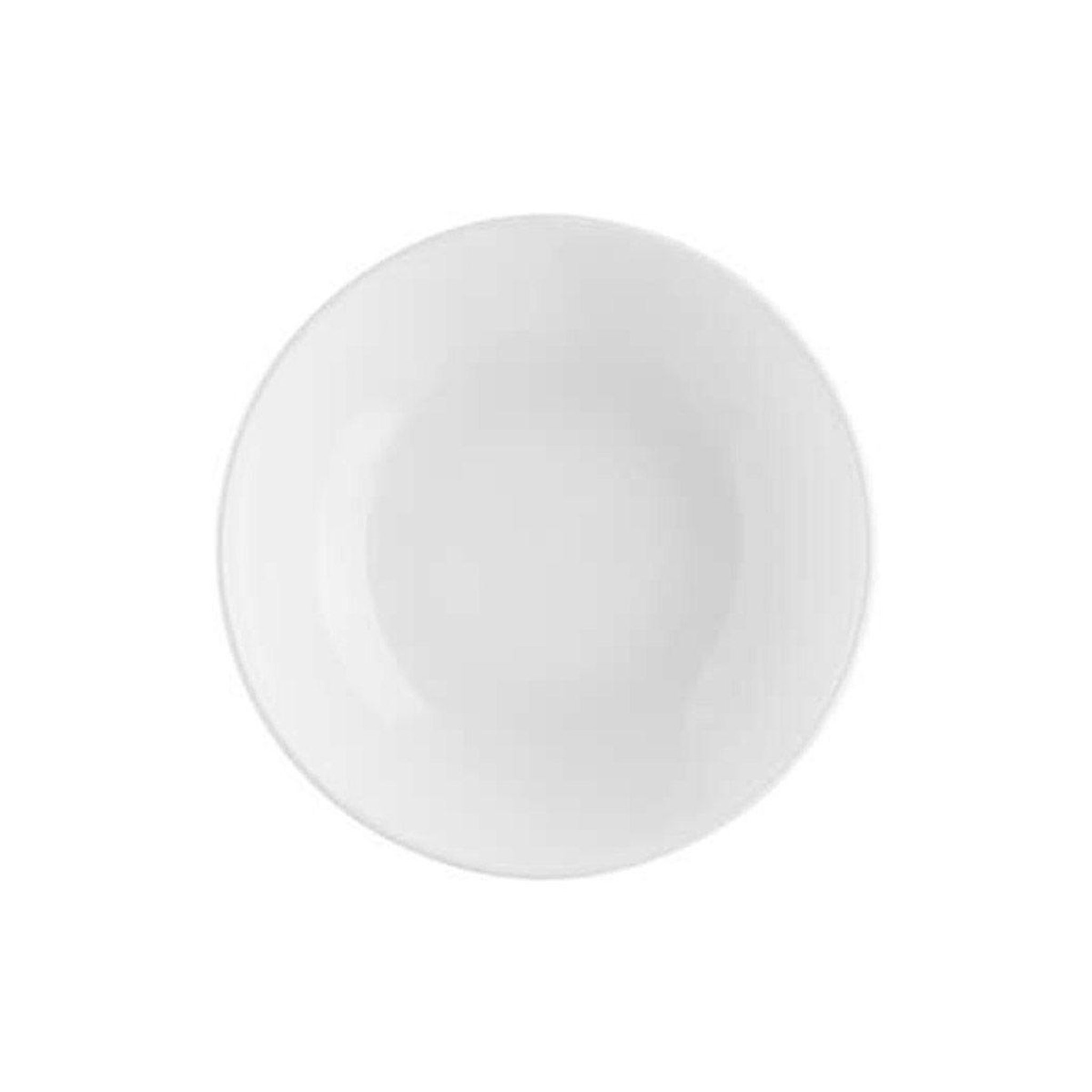SECRET DE GOURMET Lot de 6 assiettes creuses  colorama  20cm blanc