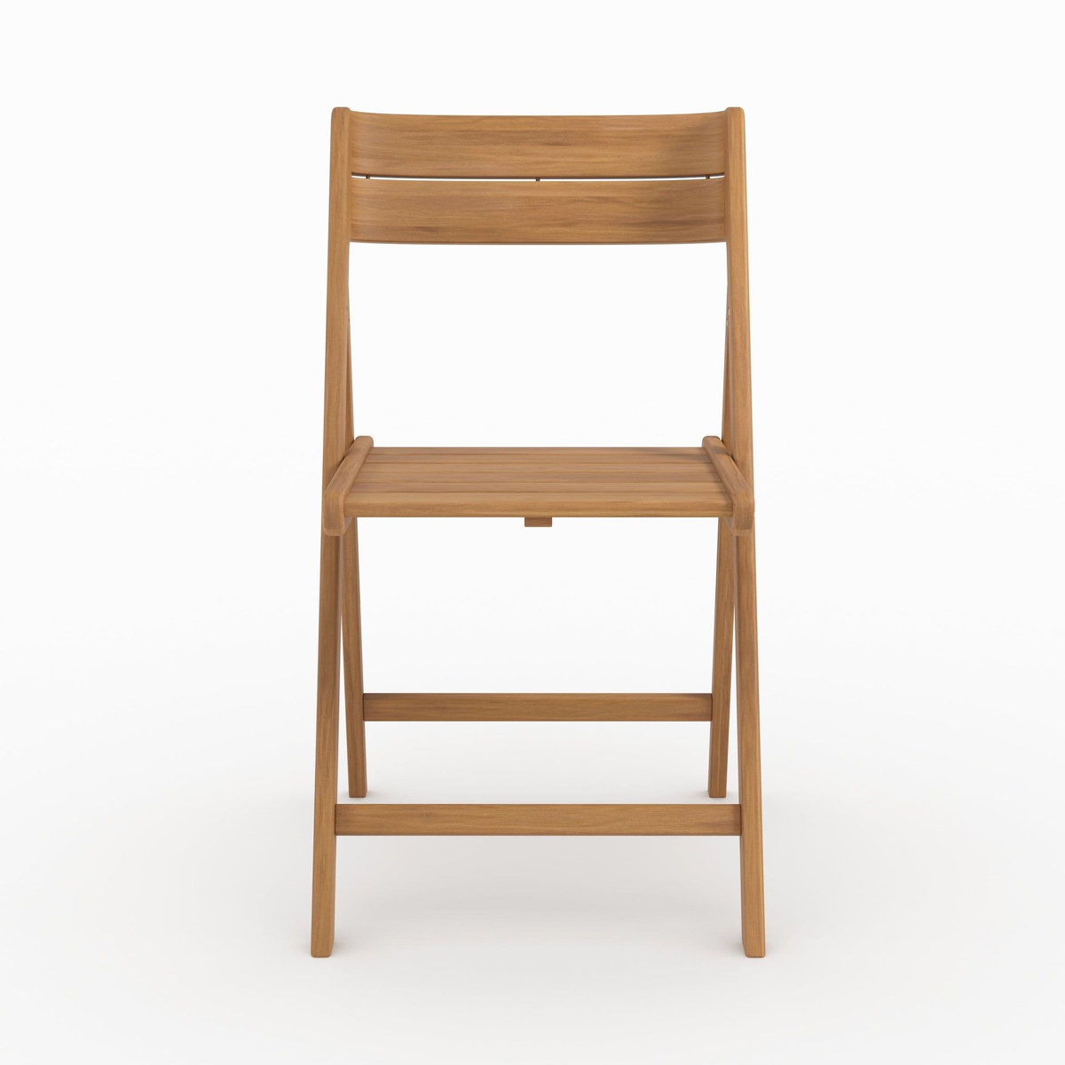 Rendez vous déco Lot de 2 chaises pliantes en bois d'acacia-Siquijor