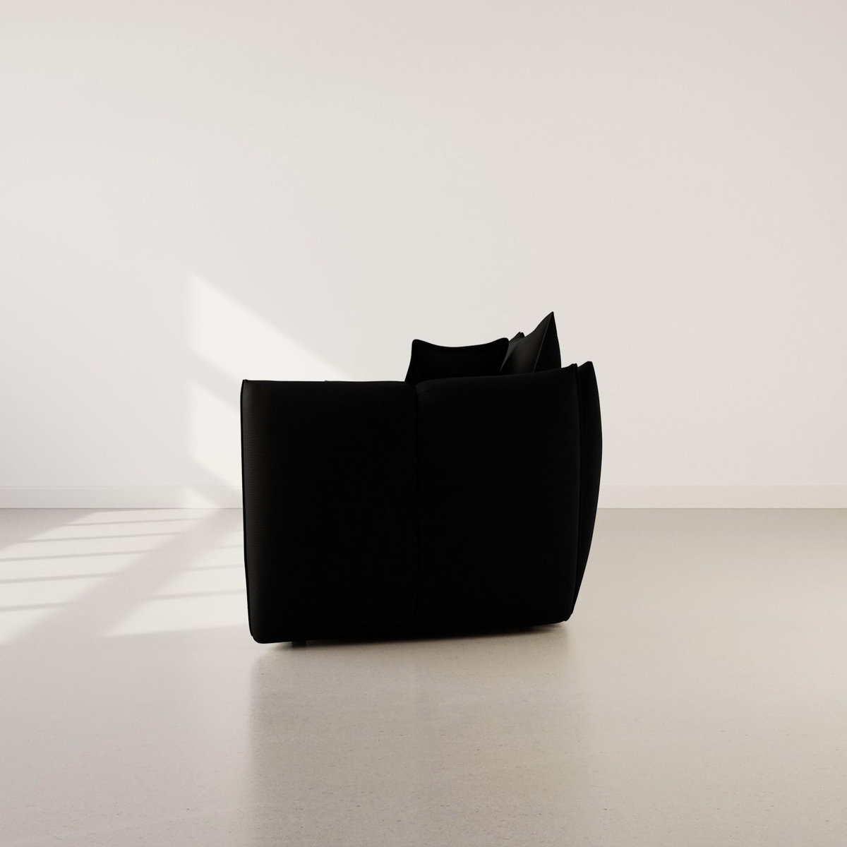 LISA DESIGN Cassiopee - canapé d'angle gauche 4 places en tissu texturé