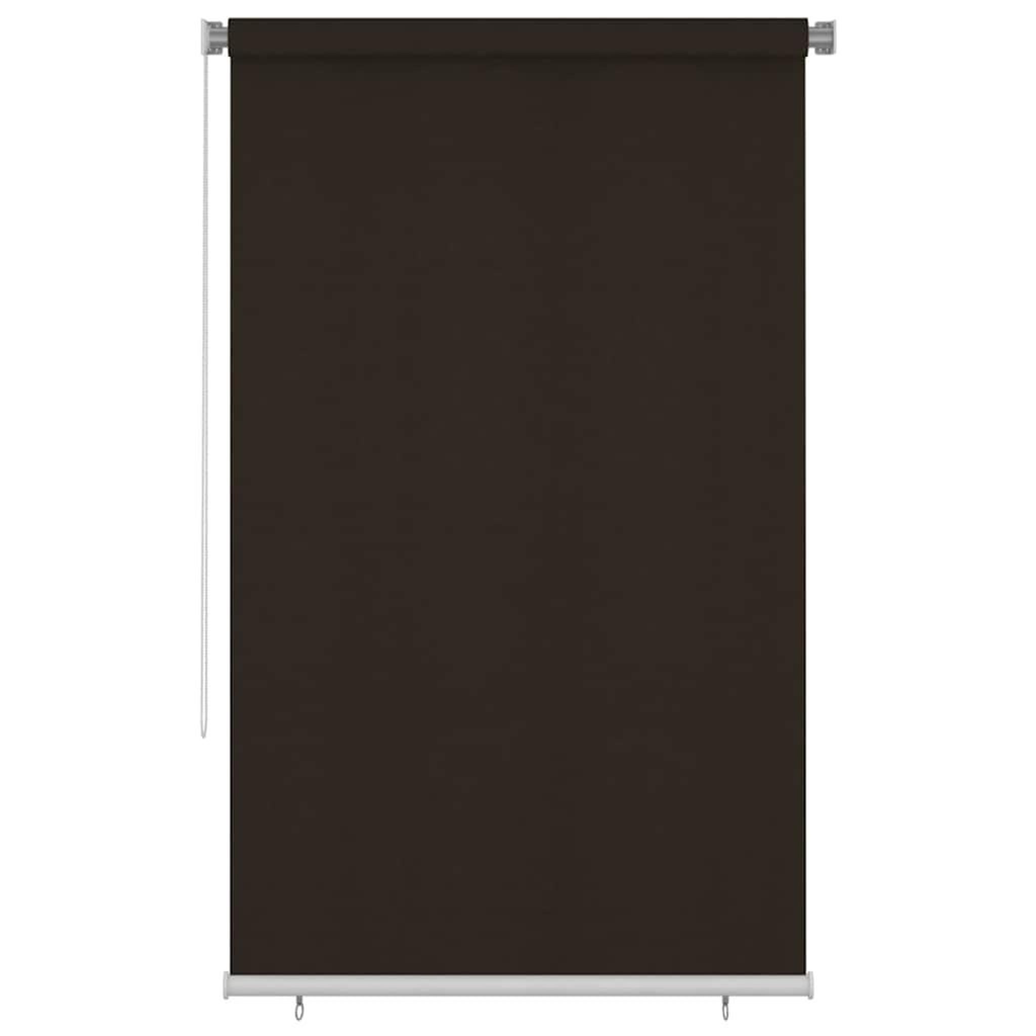 VIDAXL Store roulant d'exterieur 145 (l) x 230 (h) cm marron hdpe