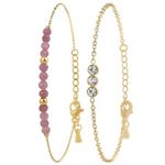 SC BOHEME Set de 2 bracelets SC Bohème®