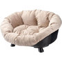 Voir la diapositive 5 : Ferplast Corbeille - FERPLAST - SOFA THRONE 6 - Avec coussin - Noir