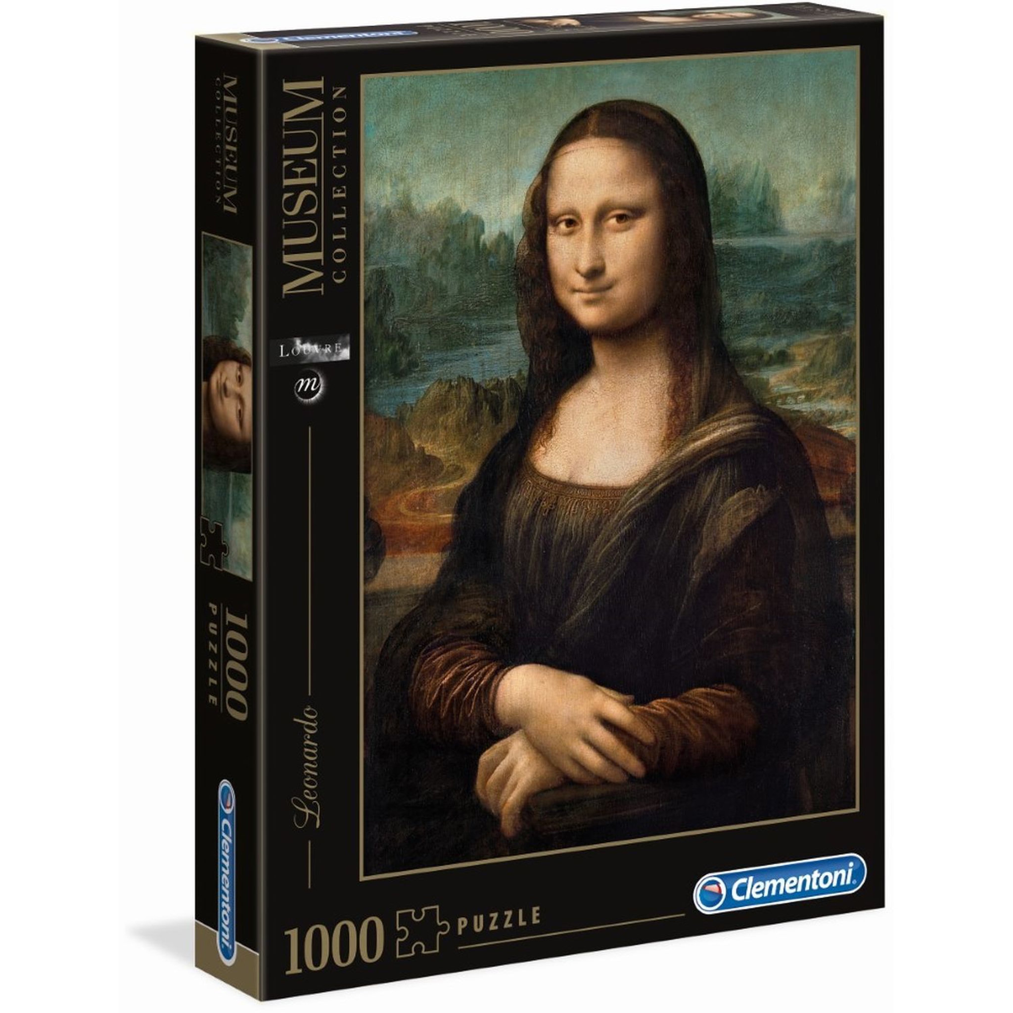CLEMENTONI Puzzle 1000 pièces La Joconde Léonard de Vinci