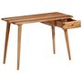 Voir la diapositive 5 : VIDAXL Table a ecrire Bois d'acacia massif 110 x 50 x 76 cm