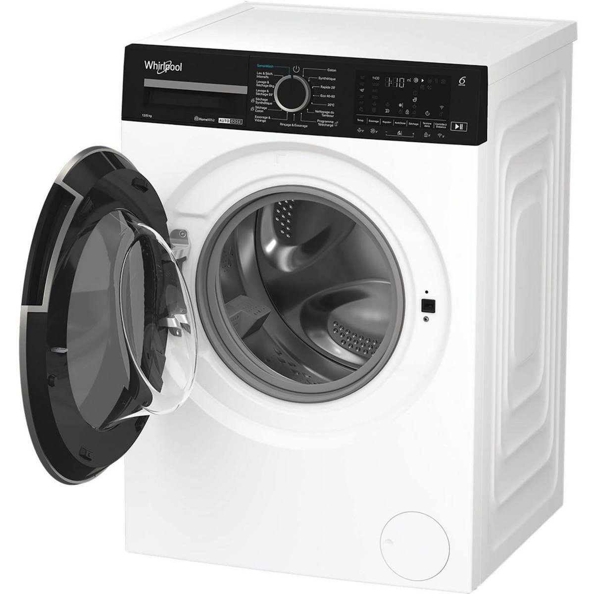 Whirlpool Lave linge séchant hublot WPD2836WADSFR
