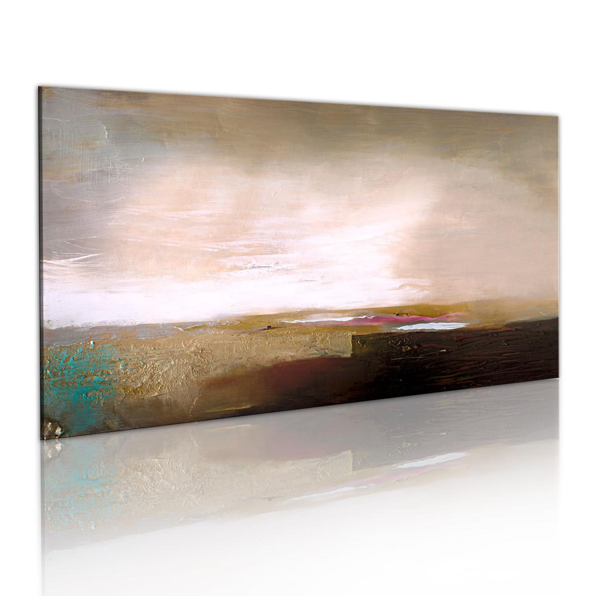 Voir la diapositive 1 : Paris Prix Tableau peint à la main  après la tempête  60x120cm