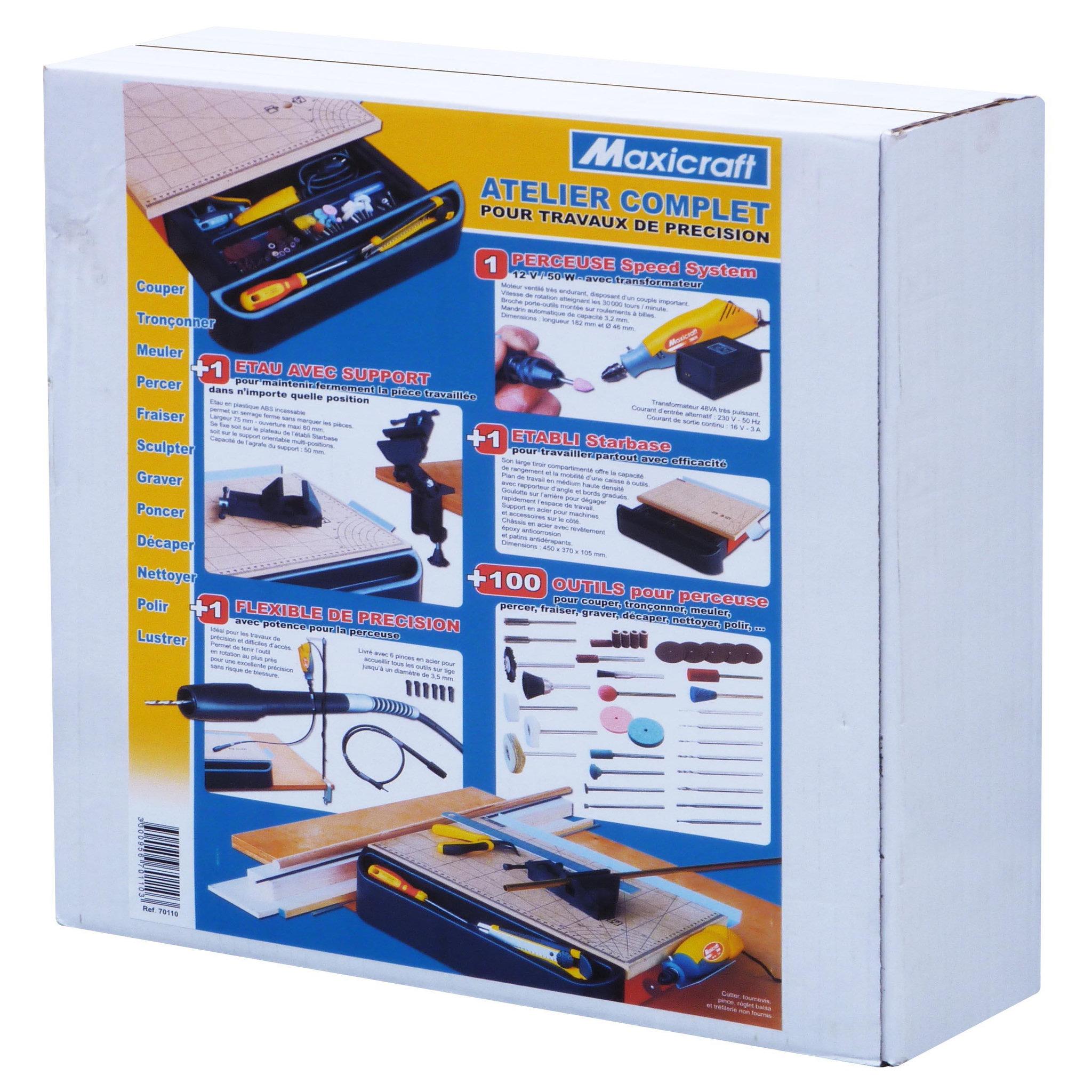 MAXICRAFT Atelier de perçage de précision speed-system