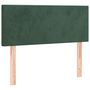 Voir la diapositive 2 : VIDAXL Tete de lit Vert fonce 100x5x78/88 cm Velours
