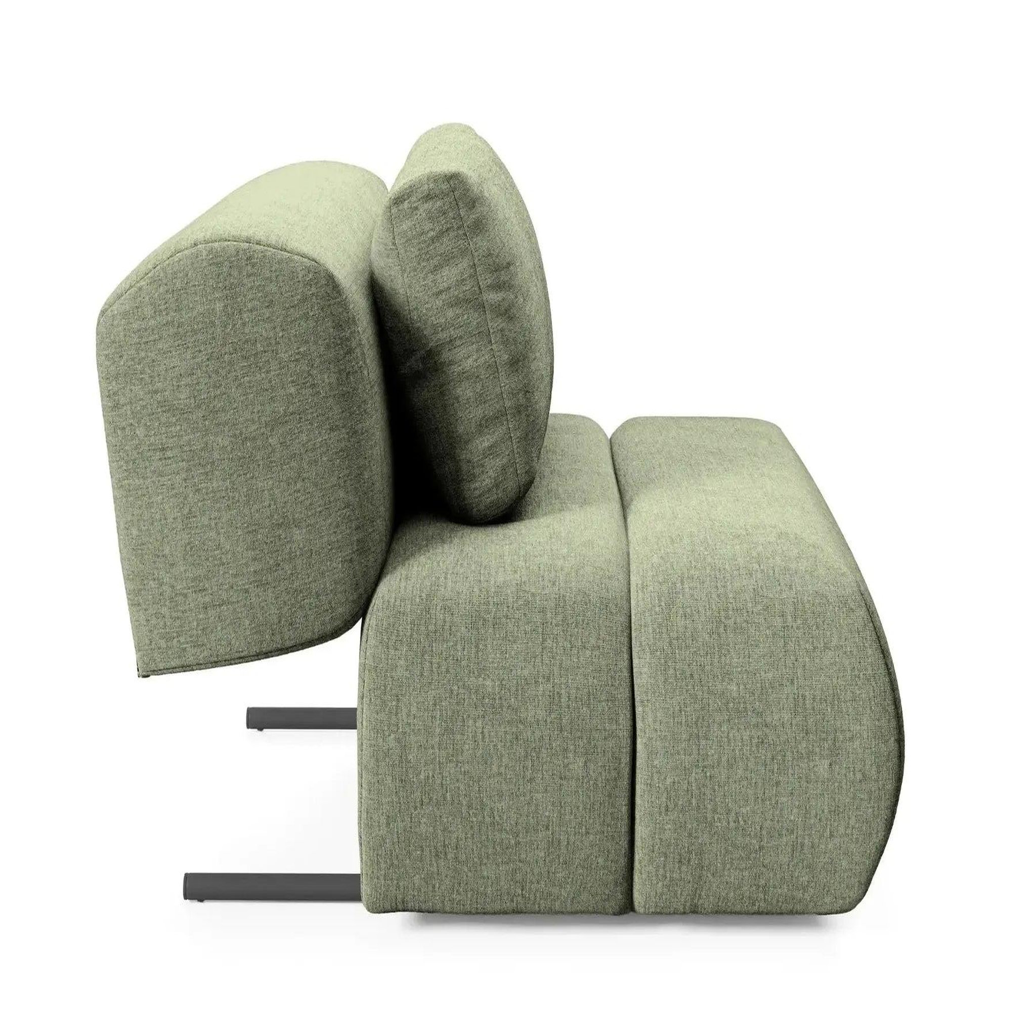 Voir la diapositive 2 : CASANOVA PARIS Tina - fauteuil en tissu chiné