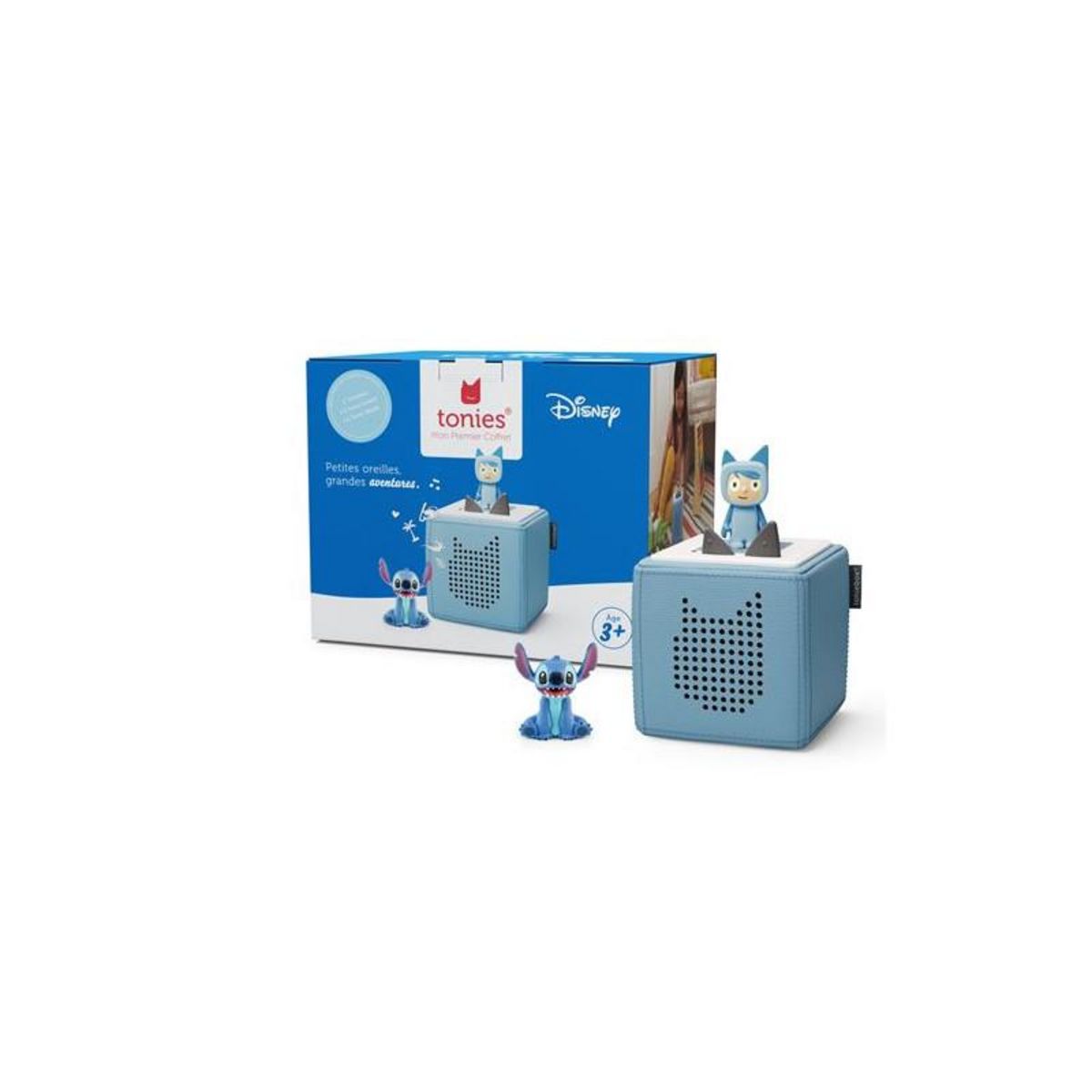 TONIES Conteuse d histoires Tonies Mon Premier Coffret Toniebox Disney Lilo & Stitch Exclusivité