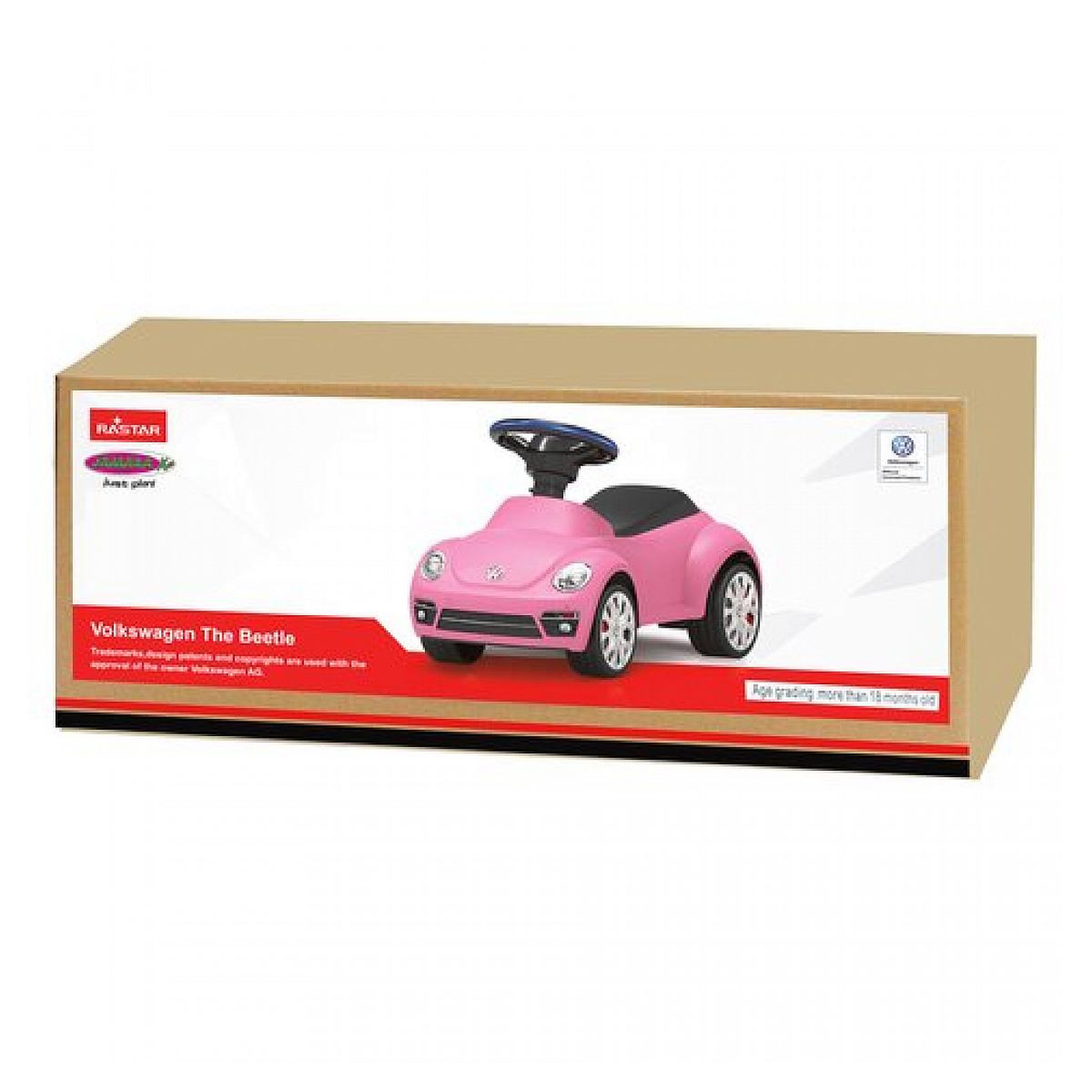 Voir la diapositive 5 : Jamara Push-Car VW Beetle rose vif