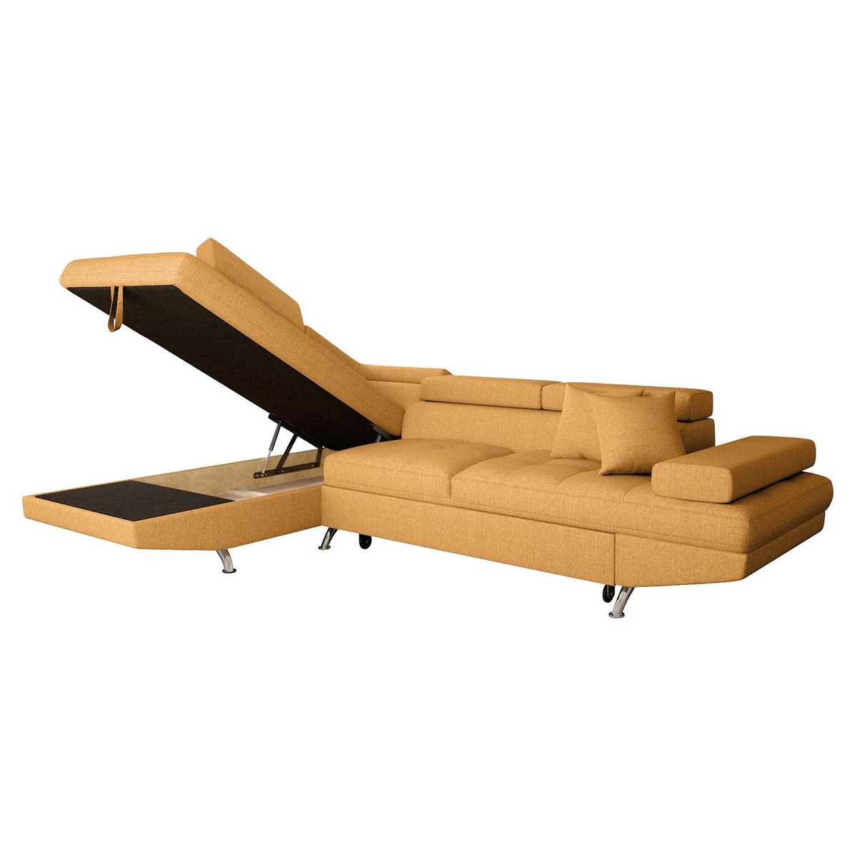 Canapé d'angle gauche convertible 4 à 5 places CHICAGO