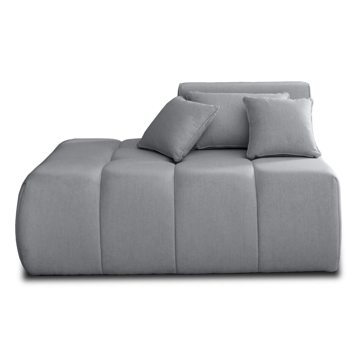 LISA DESIGN Caracas - module d'assise gauche - en tissu