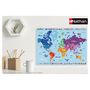 Voir la diapositive 6 : Nathan Puzzle éducatif 250 pièces - Carte du Monde pour enfants