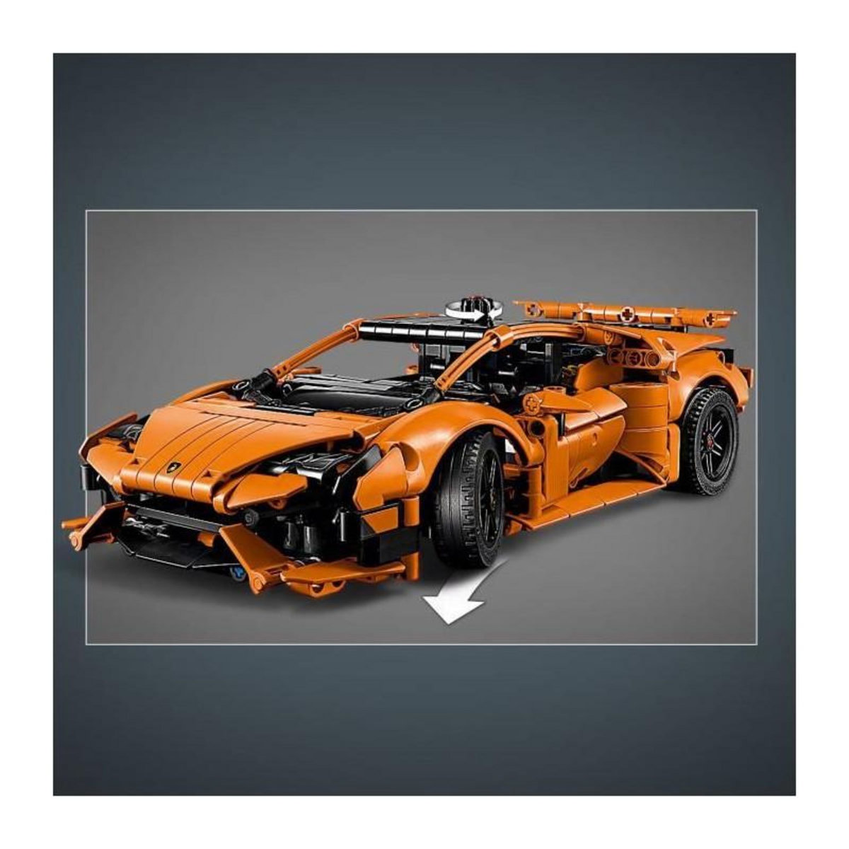 LEGO LEGO Technic 42196 Lamborghini Huracán Tecnica orange Voiture Jouet Pour Enfant de 9 Ans