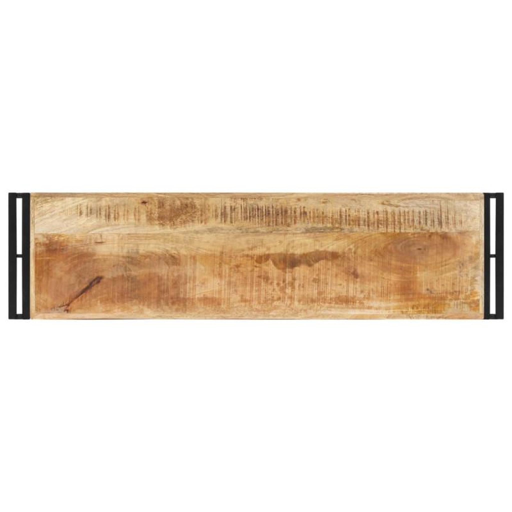 Voir la diapositive 3 : VIDAXL Table console 120x30x75 cm Bois de manguier brut