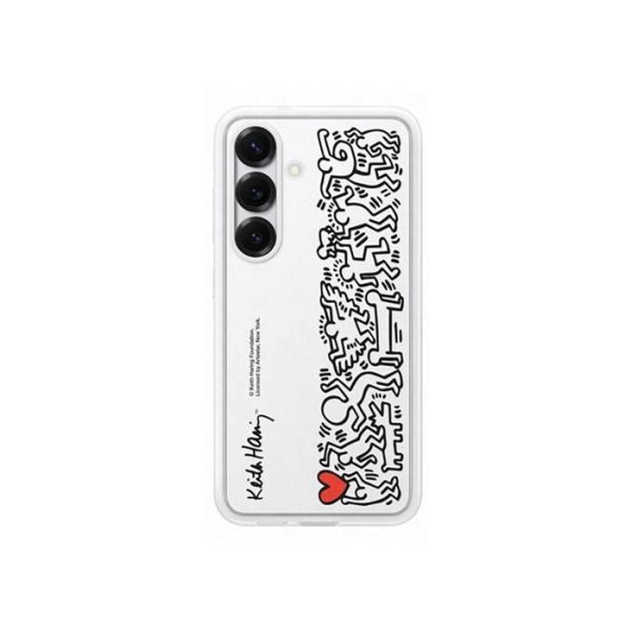Samsung Coque personnalisable pour Galaxy S25 Blanc