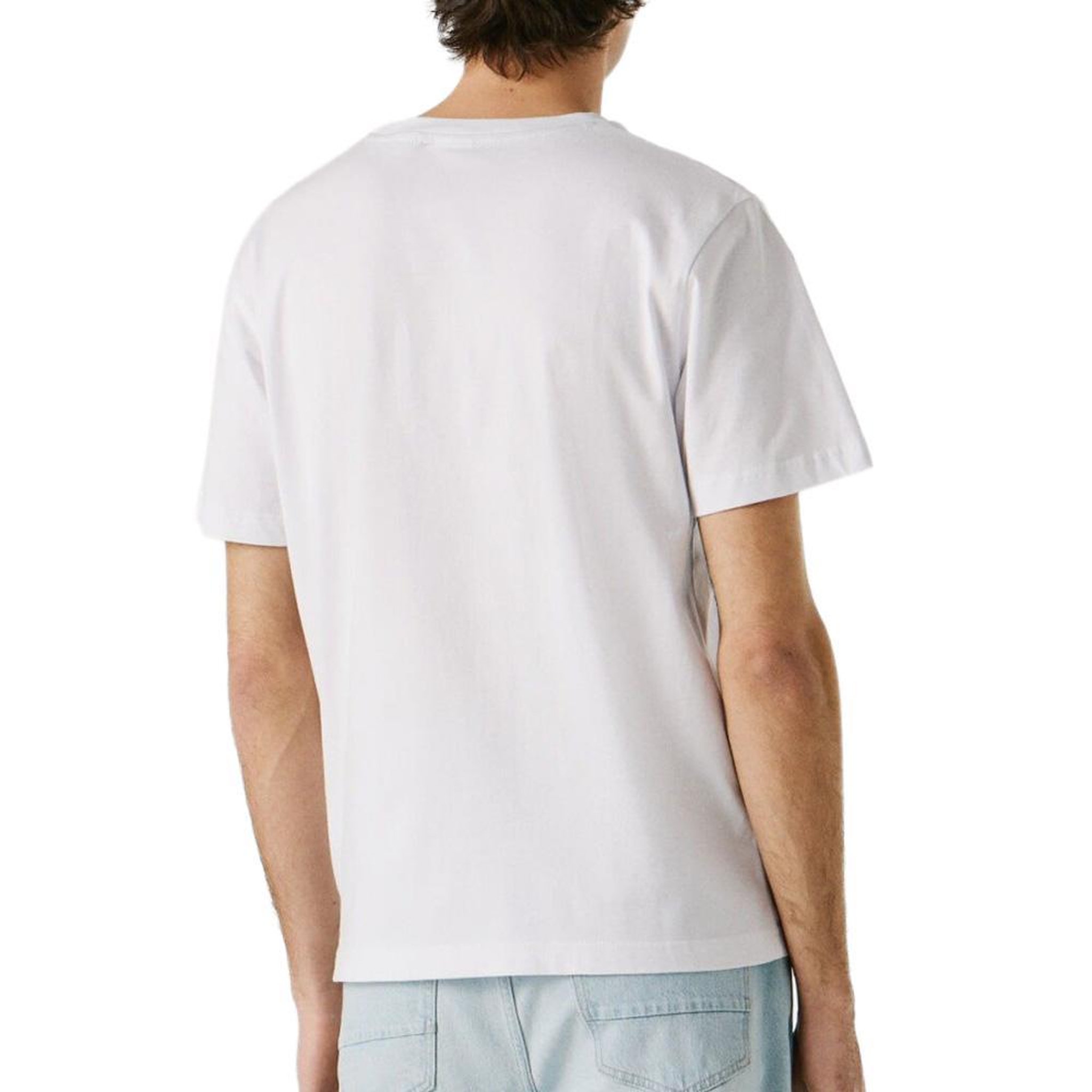 Voir la diapositive 2 : Pepe Jeans T-Shirt Blanc Homme Pepe jeans Pjl M