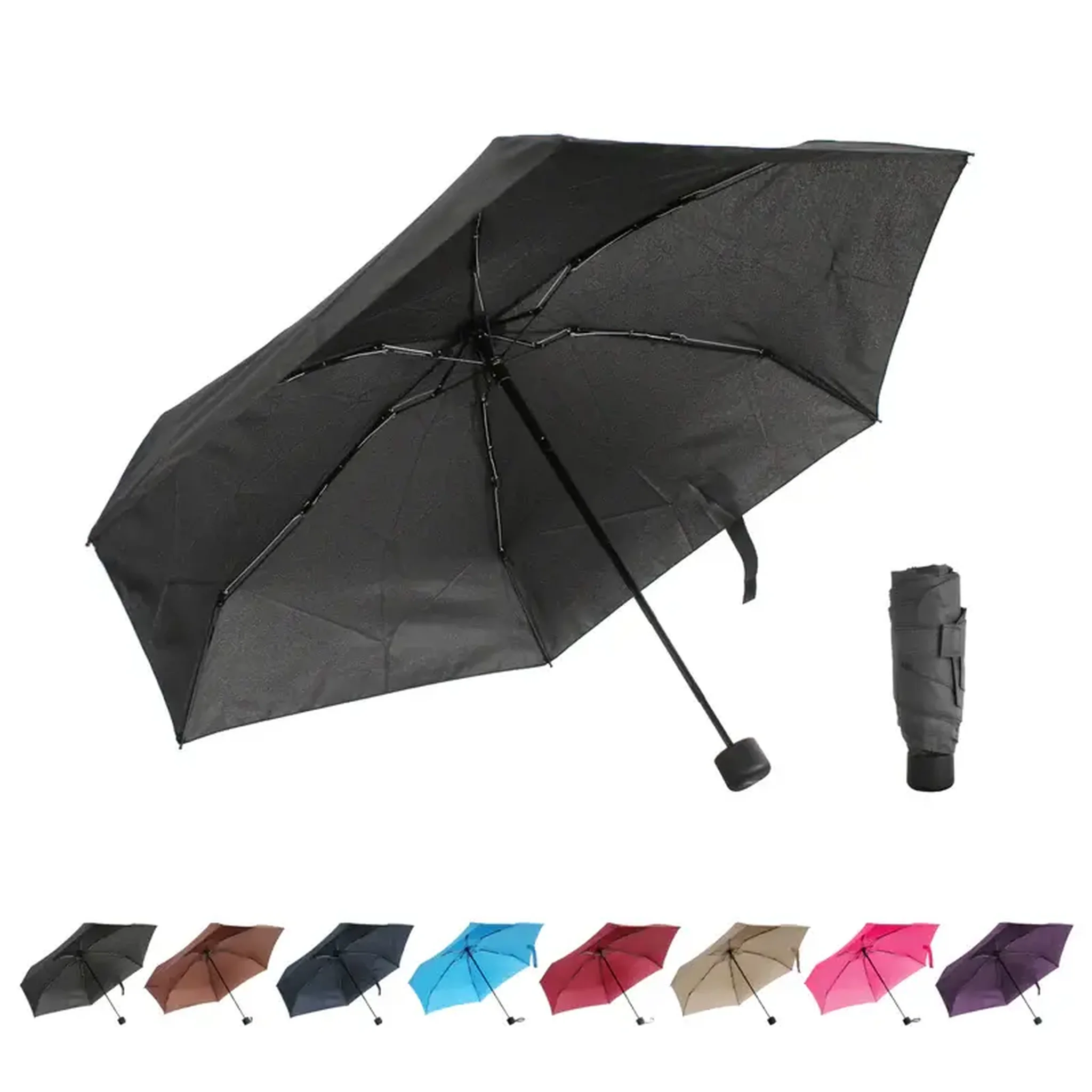 Voir la diapositive 1 : Alistair Parapluie ultra compact et resistant - Anti vent et retournement - ALISTAIR - Marque francaise garantie 1 an