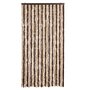 Voir la diapositive 3 : VIDAXL Moustiquaire Beige et marron clair 100x220 cm Chenille