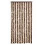 Voir la diapositive 3 : VIDAXL Moustiquaire Beige et marron clair 100x220 cm Chenille