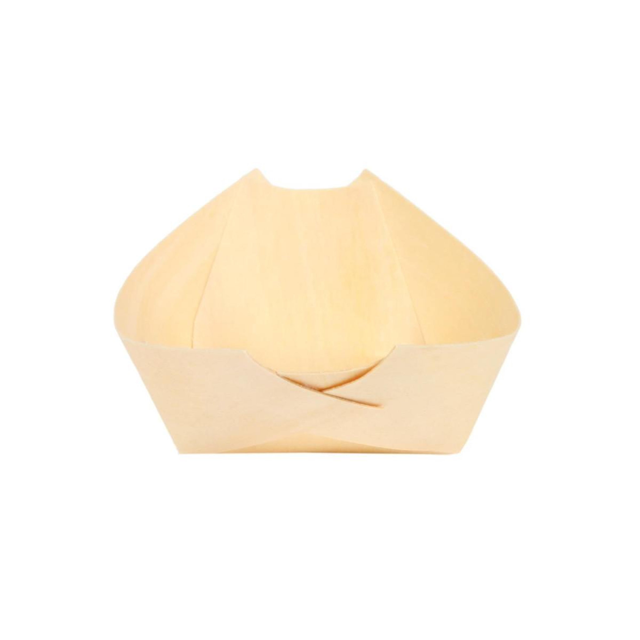 Voir la diapositive 4 : COOK CONCEPT Lot de 24 Barquettes Carton  Bateau  13cm Naturel