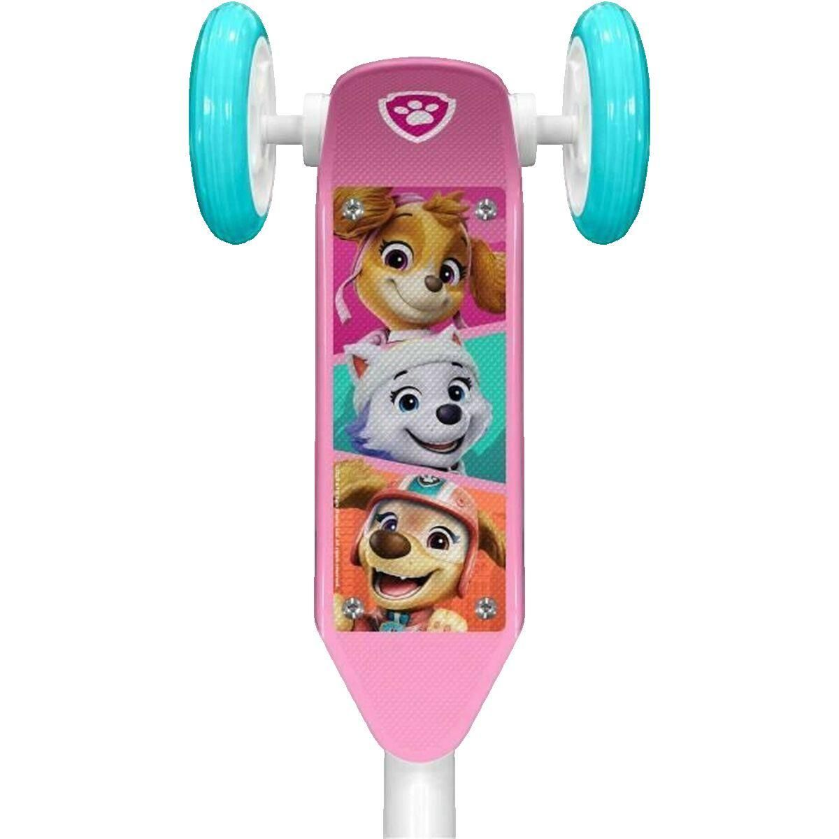 PATROUILLE DE FRANCE Trottinette Stamp 3 roues rose PAT'PATROUILLE