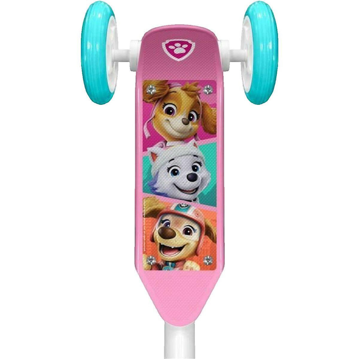 PATROUILLE DE FRANCE Trottinette Stamp 3 roues rose PAT'PATROUILLE