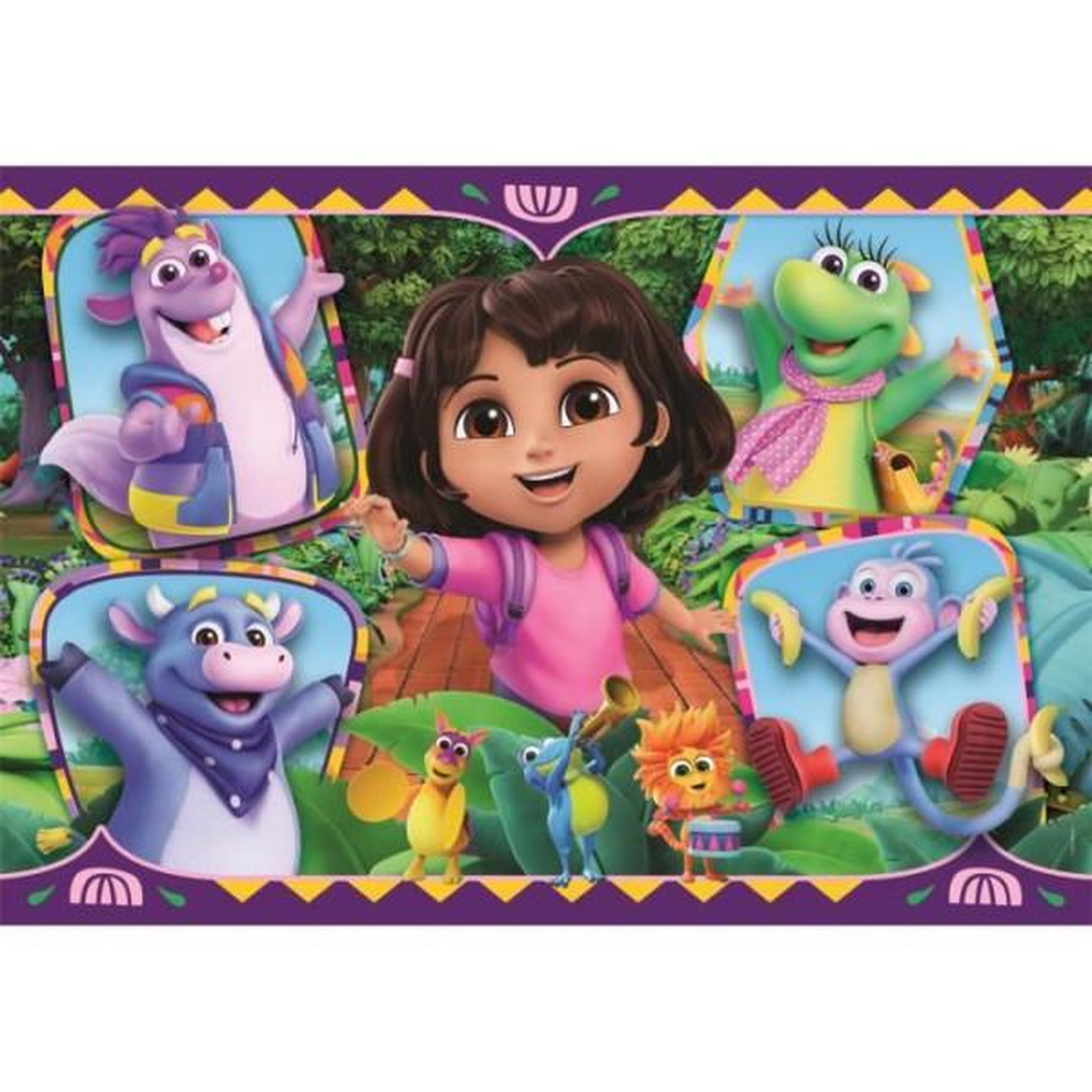 Voir la diapositive 2 : CLEMENTONI CLEMENTONI - 104 pieces Maxi - Dora