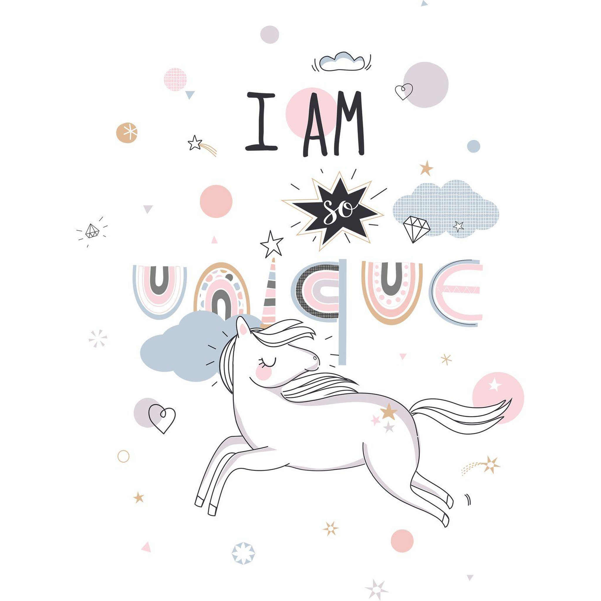 Voir la diapositive 5 : ATMOSPHERA Parure de lit enfant licorne - 100% coton 57 fils/cm² - 140 x 200 cm