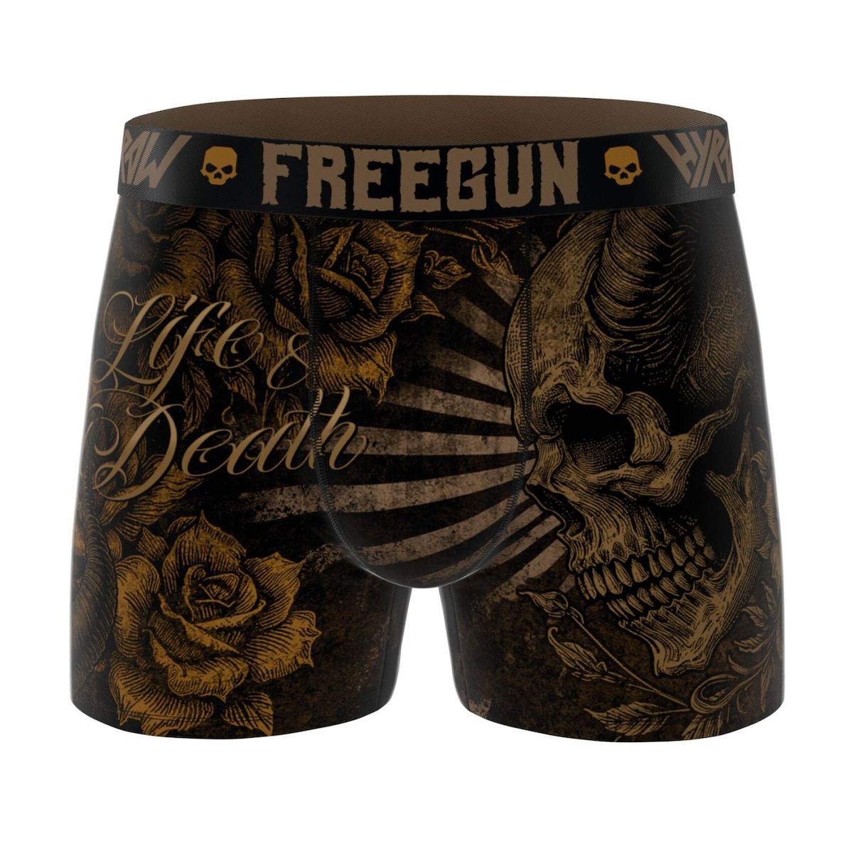 FREEGUN Lot de 4 boxers homme Hyraw