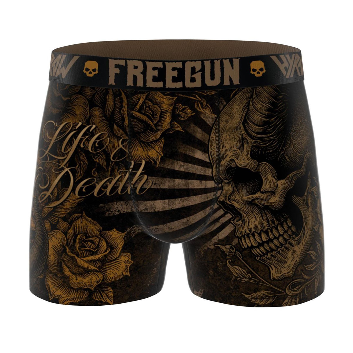 FREEGUN Lot de 4 boxers homme Hyraw