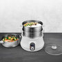 Voir la diapositive 4 : KITCHENCOOK Kitchencook - Cuiseur Vapeur Et Couscoussier électrique - 9 Litres - 900w - Cuisson Programmable - Ecran Led - Maintien Au Chaud