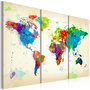 Voir la diapositive 1 : Paris Prix Tableau Imprimé 3 Panneaux  All Colors of the World