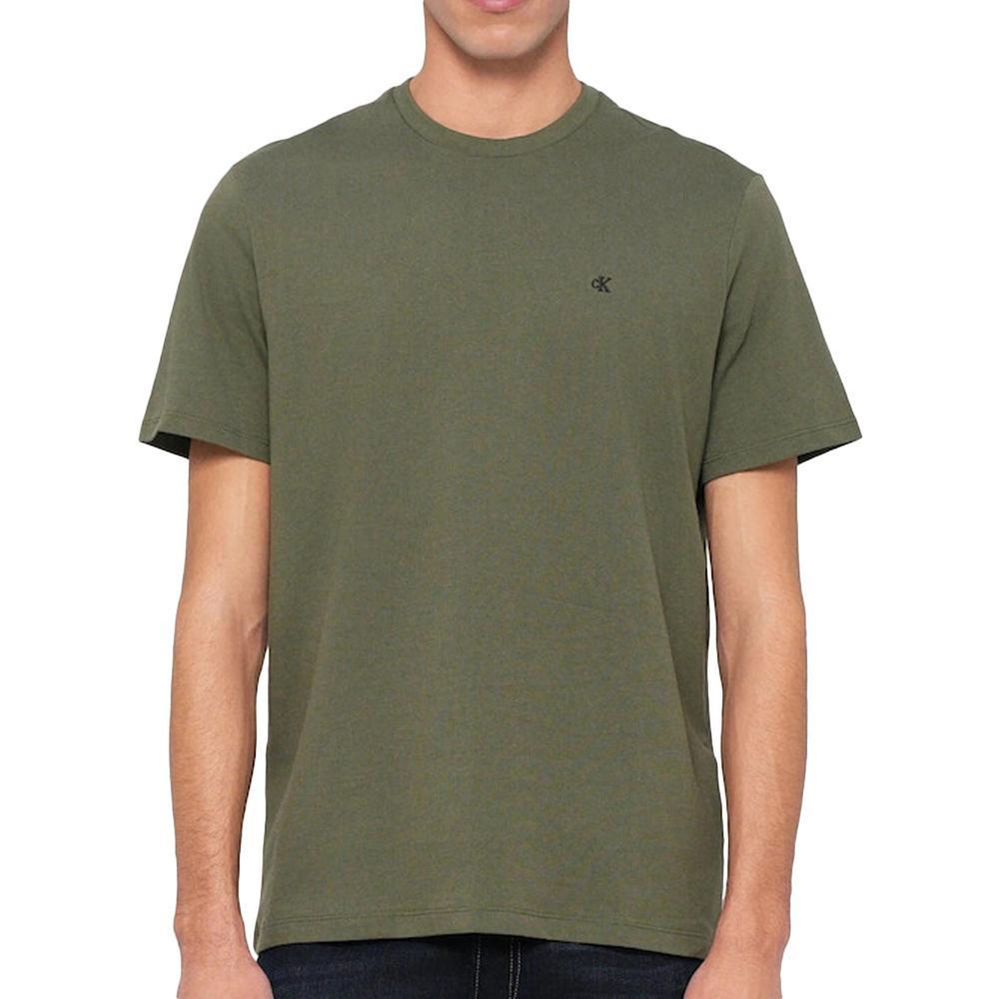 CALVIN KLEIN JEANS T-Shirt Kaki Homme Calvin Klein Jeans Classics. Coloris disponibles : Vert