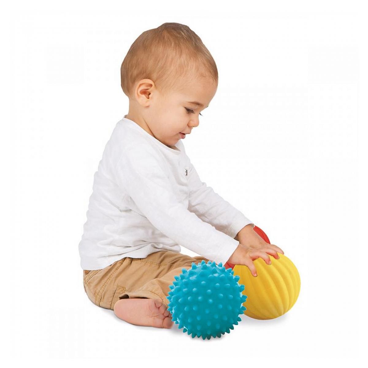 LUDI 3 balles sensorielles - lapin