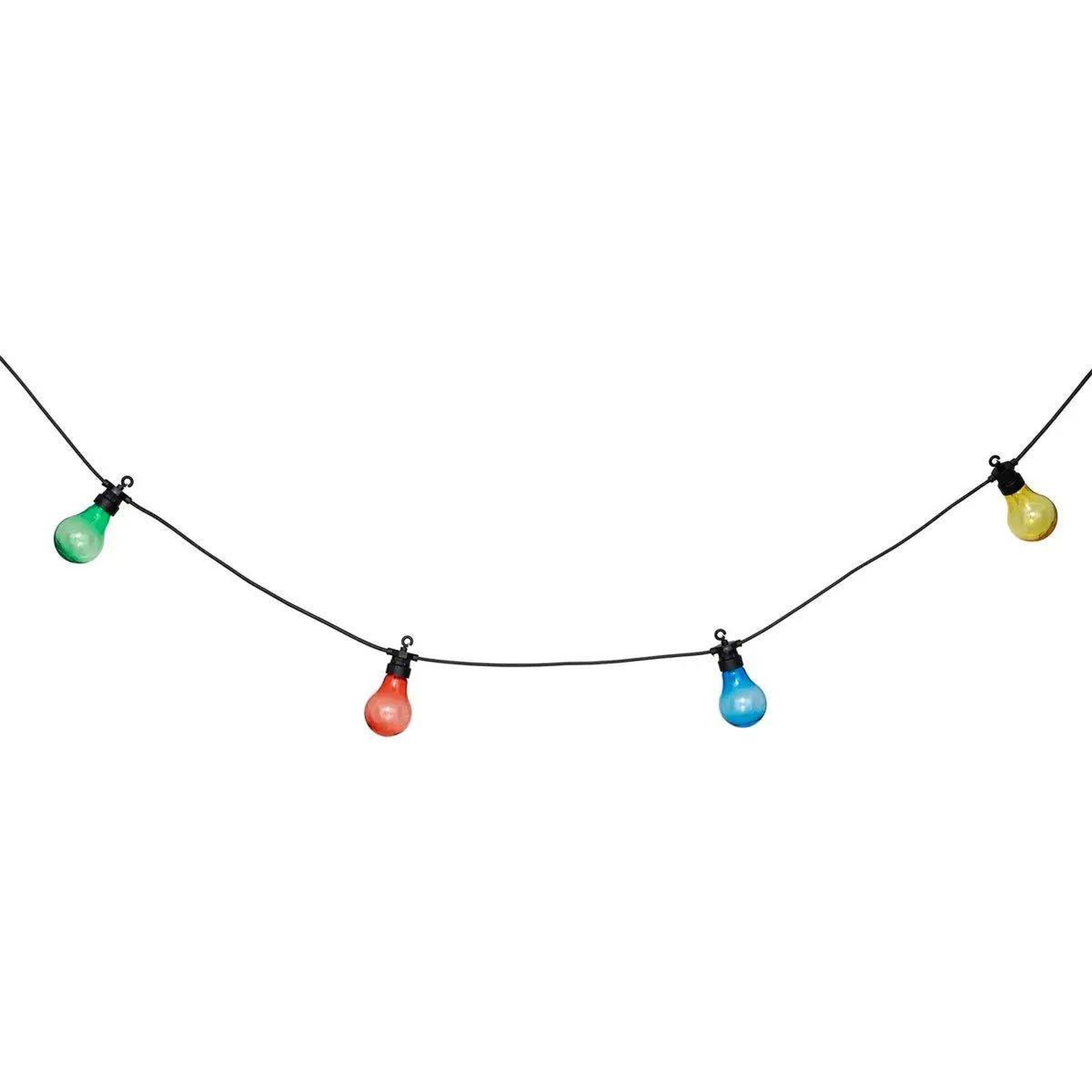 ATMOSPHERA Guirlande lumineuse à led  10 ampoules  5m multicolore