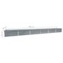 Voir la diapositive 6 : VIDAXL Lit sureleve de jardin Acier galvanise 600x80x45 cm Gris
