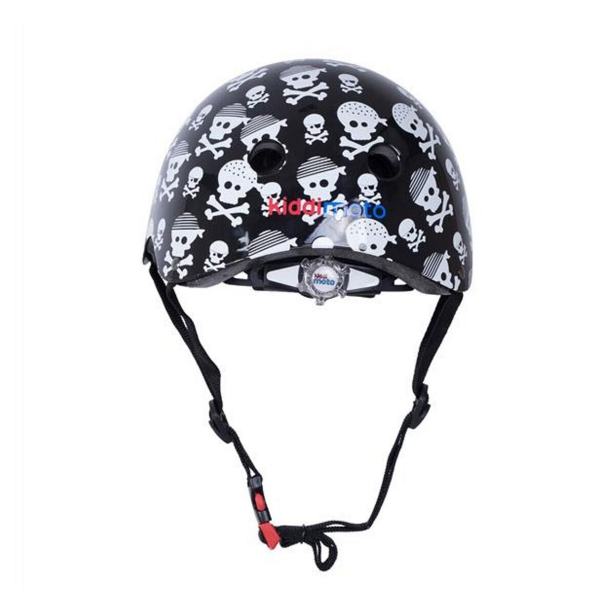 Kiddimoto Casque de vélo - noir motifs Skullz