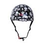 Voir la diapositive 3 : Kiddimoto Casque de vélo - noir motifs Skullz