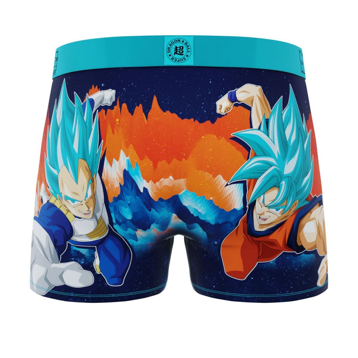 FREEGUN Lot de 3 boxers enfant Dragon Ball Beerus Goku Vegeta Vegeto