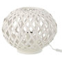 Voir la diapositive 1 : Paris Prix Lampe à Poser en Bambou  Inaya  32cm Blanc