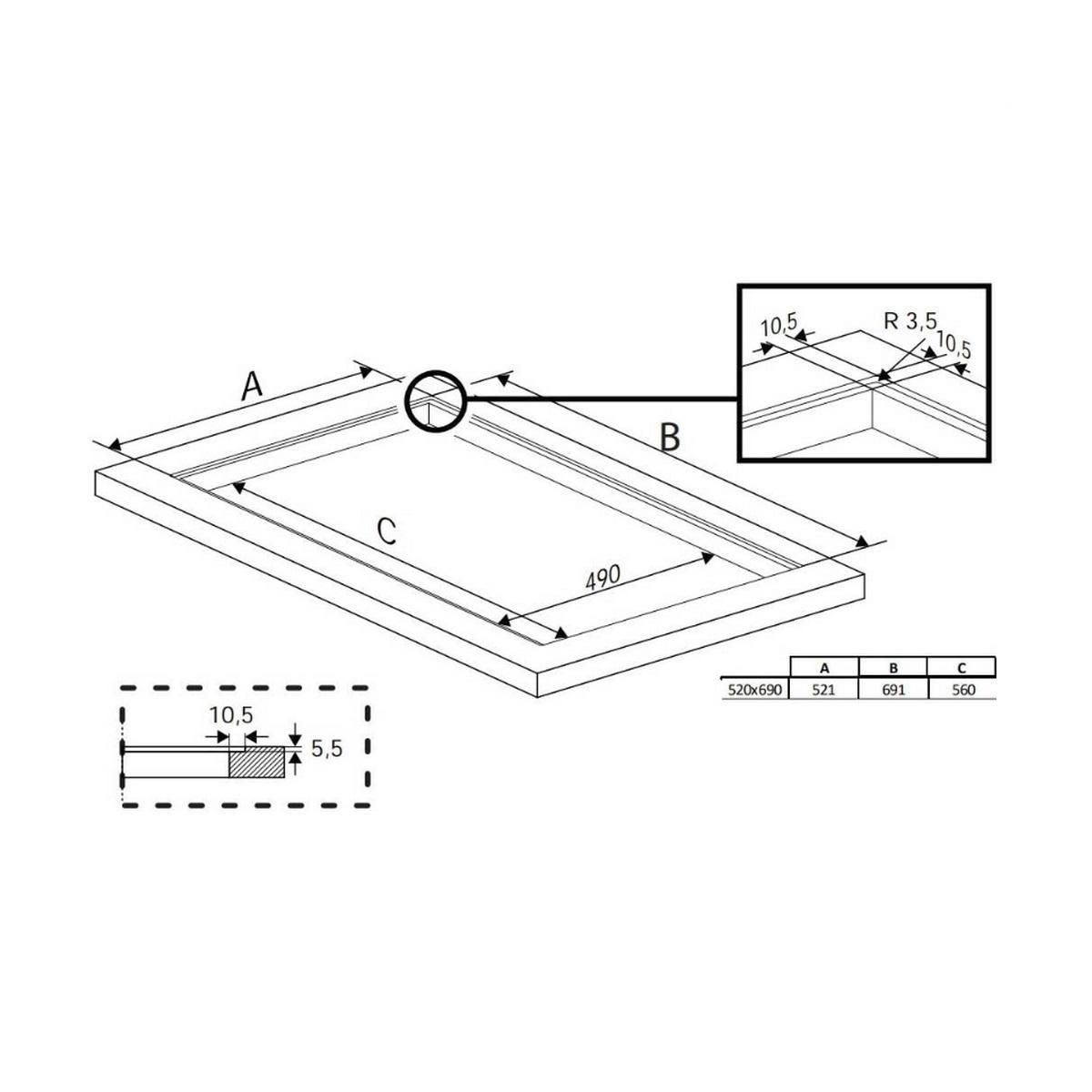Beko Table de cuisson induction 70cm 4 feux - HII74700UF