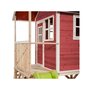 Voir la diapositive 3 : EXIT TOYS Maisonnette en bois pour enfants Loft 500 Rouge - Exit Toys