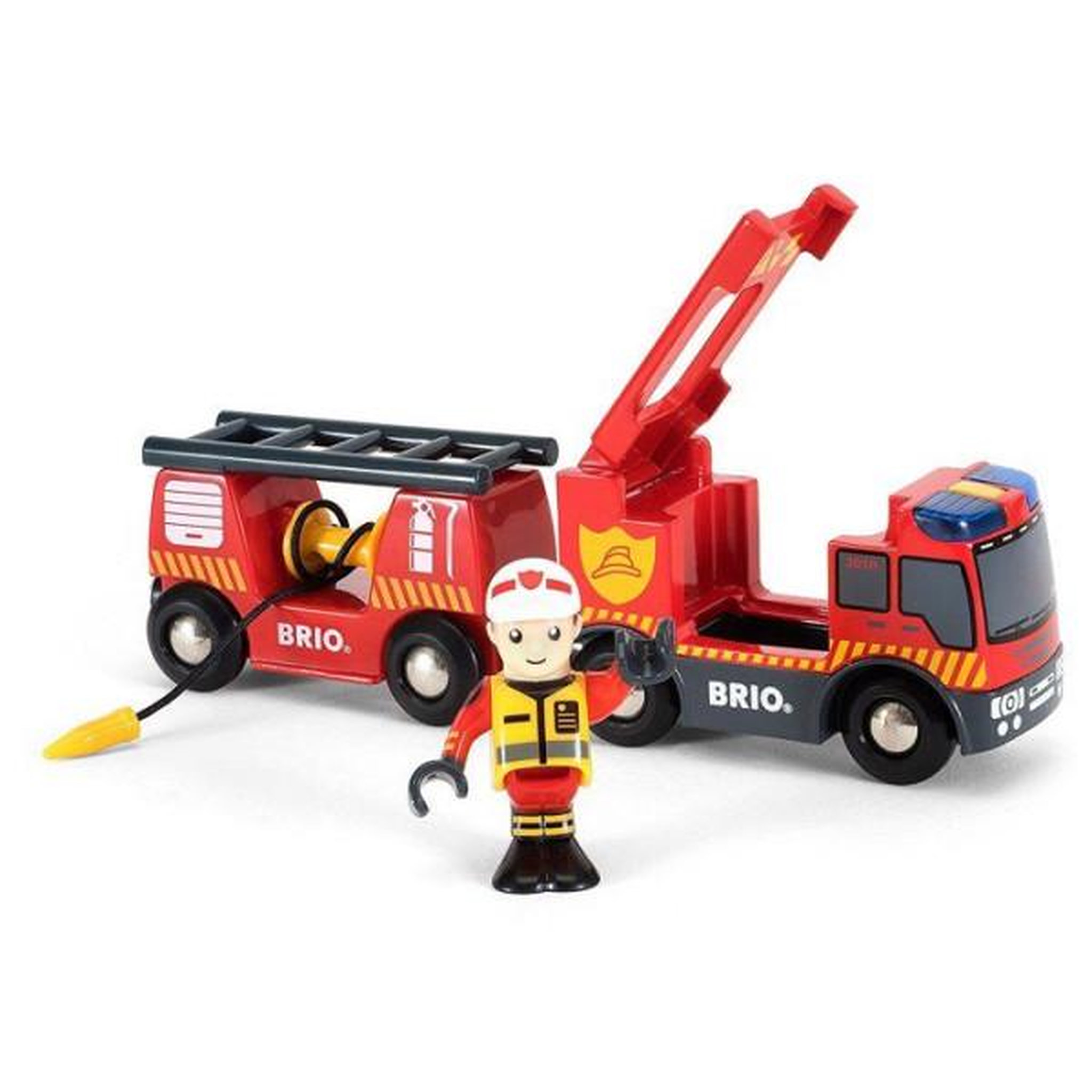 Voir la diapositive 2 : Brio 33811 Camion de Pompier Son et Lumiere