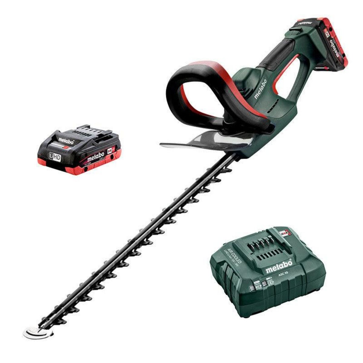 METABO Taille-haies METABO AHS 18-55 V (2 x 4,0 Ah)